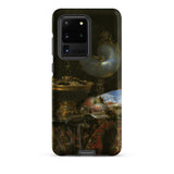 Still Life with Holbein Bowl Nautilus Cup Glass Goblet and Fruit Dish - Willem Kalf Phone Case Samsung Galaxy S20 Ultra / Matte Black Phone