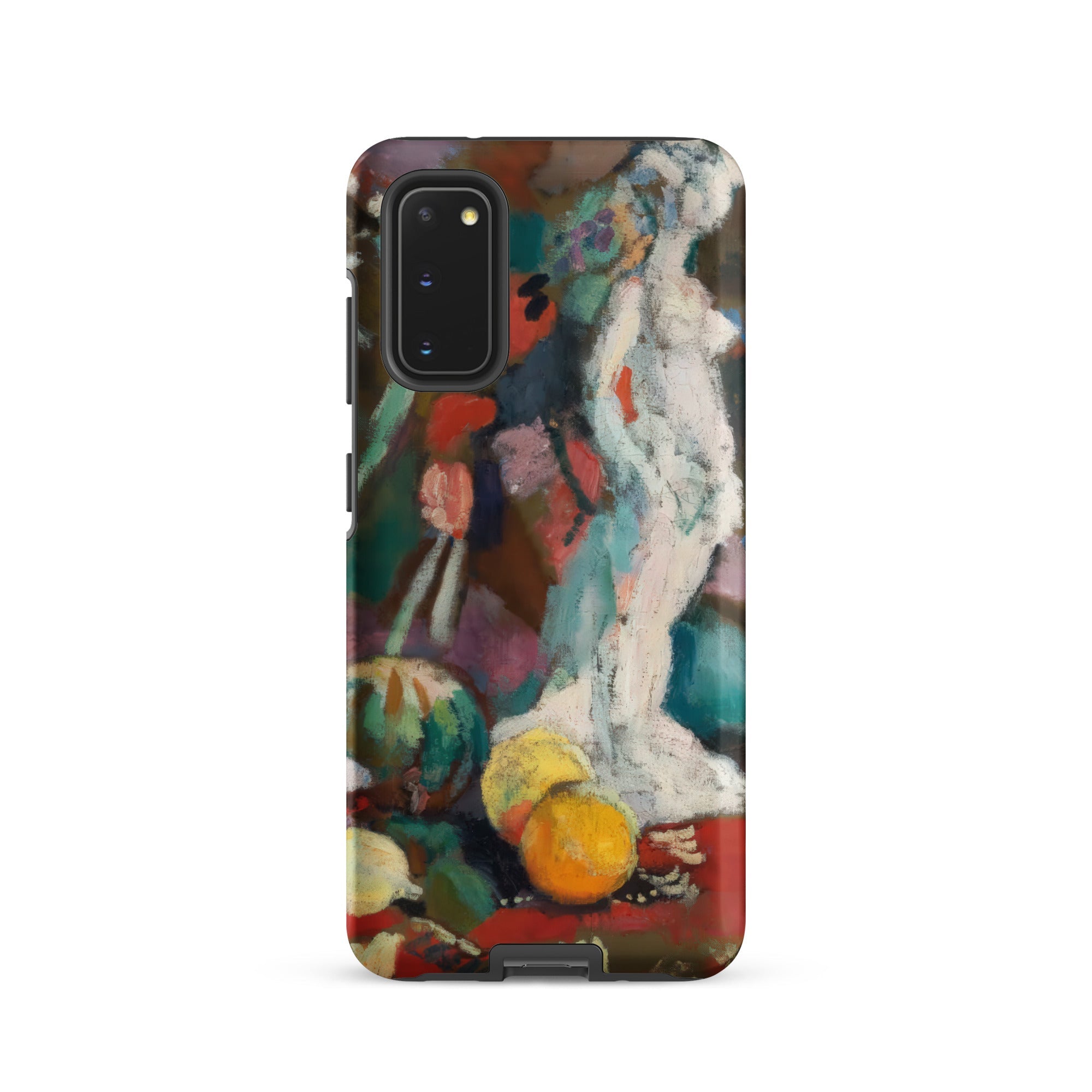 Still Life with Plaster Figure Henri Matisse Samsung Case, Galaxy S20 / Matte, Smartphone Case Colorful Abstract Painting Classical Statue