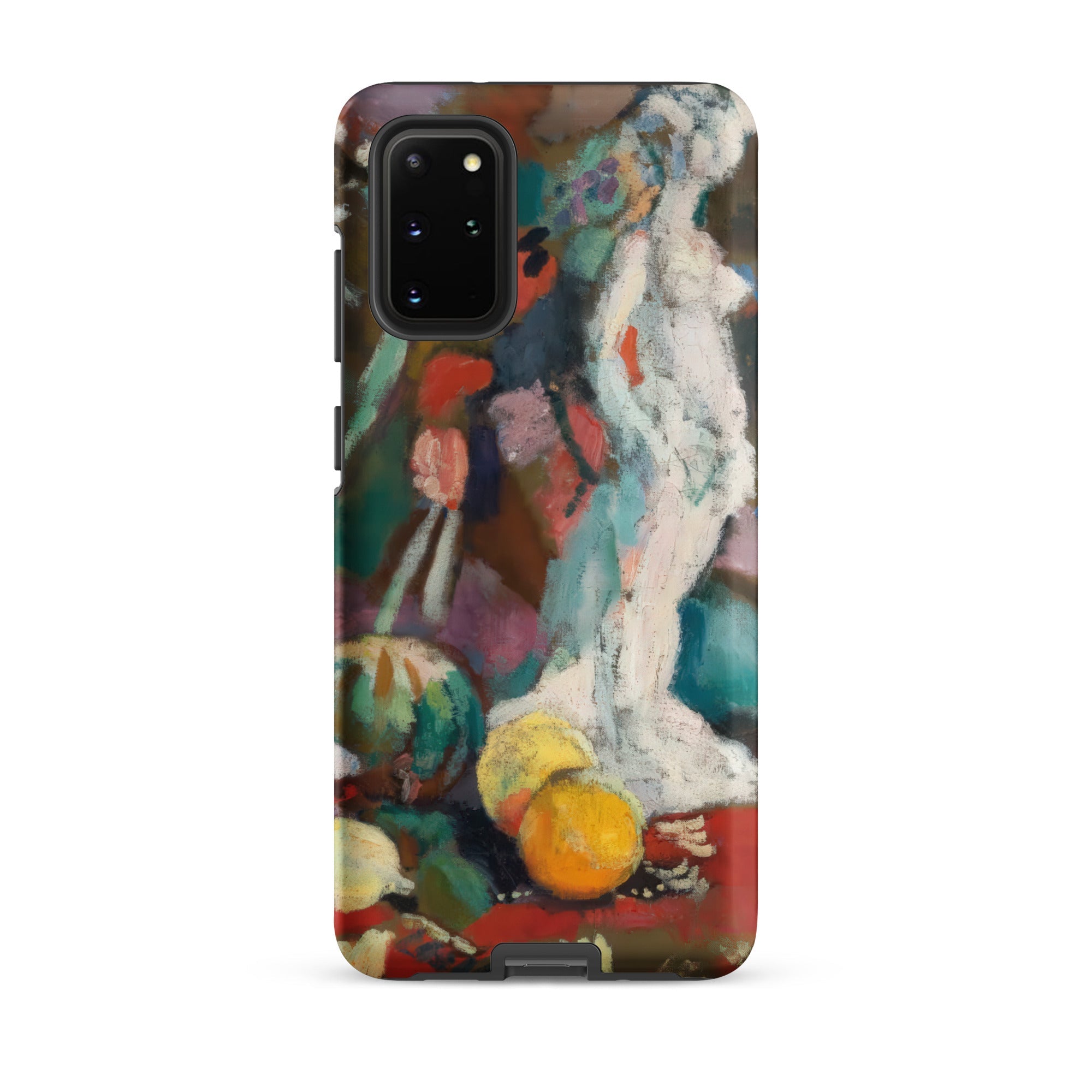 Still Life with Plaster Figure Henri Matisse Samsung Case, Galaxy S20 Plus / Matte, Smartphone Case Colorful Abstract Painting