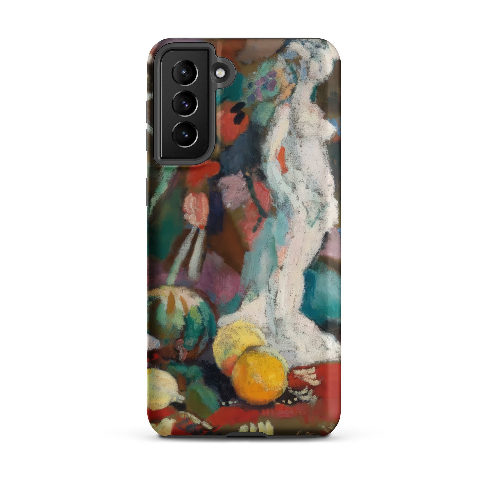 Still Life with Plaster Figure Henri Matisse Samsung Case, Galaxy S21 Plus / Matte, Phone Case Colorful Abstract Painting Classical Female