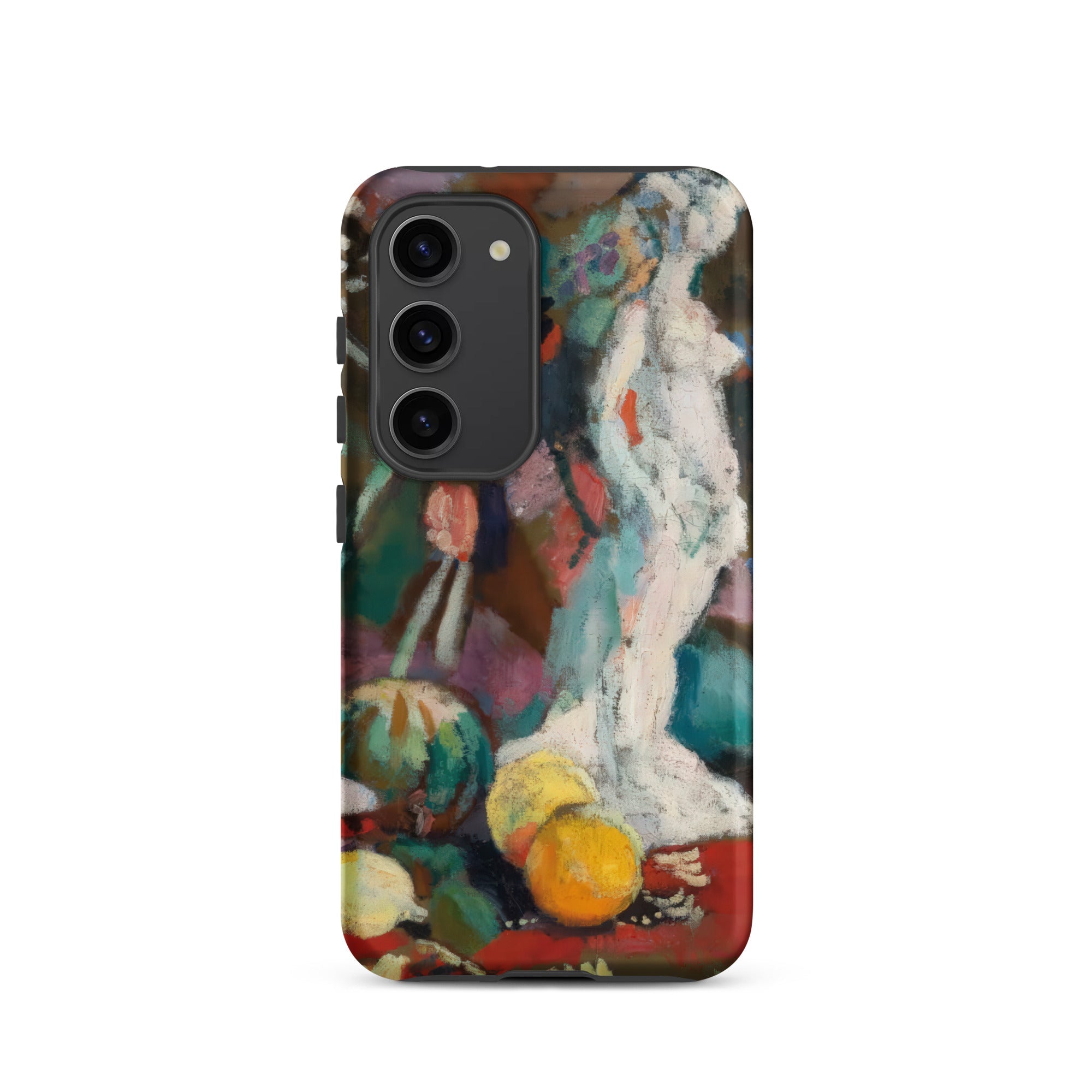 Still Life with Plaster Figure Henri Matisse Samsung Case, Galaxy S23 / Matte, Smartphone Case Colorful Abstract Painting