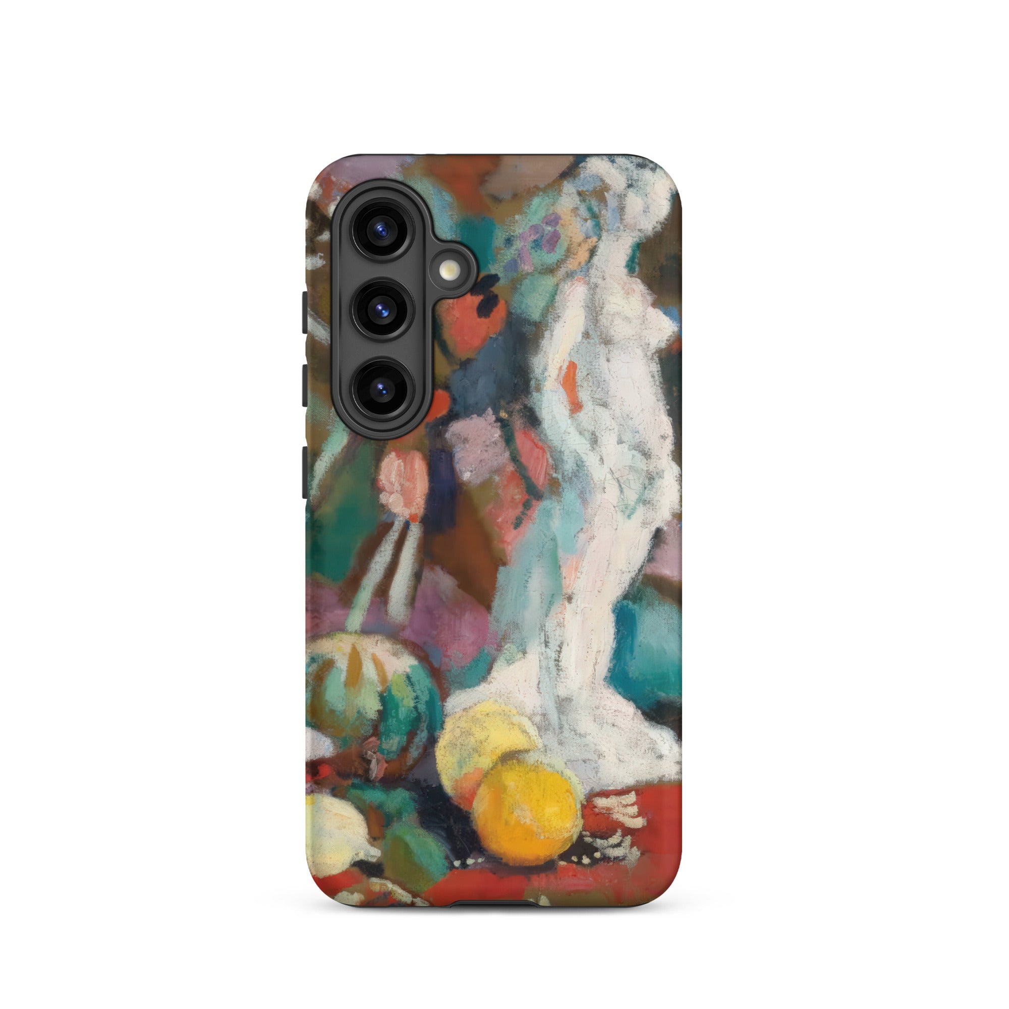 Still Life with Plaster Figure Henri Matisse Samsung Case, Galaxy S24 / Matte, Phone Case Colorful Impressionistic Painting Nude Statue