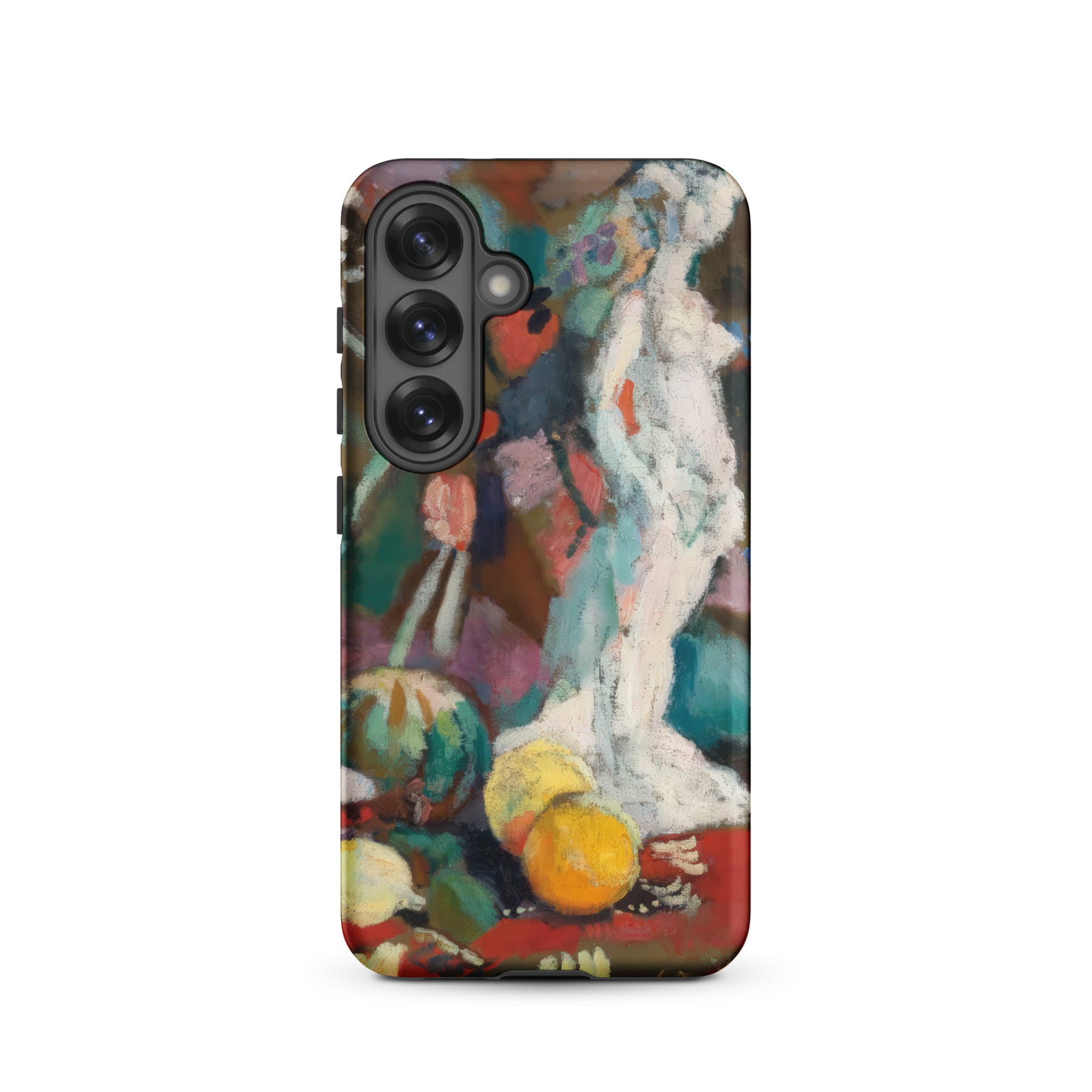 Still Life with Plaster Figure Henri Matisse Samsung Case, Galaxy S25 / Matte, Smartphone Case Abstract Painting Nude Figure Fruit