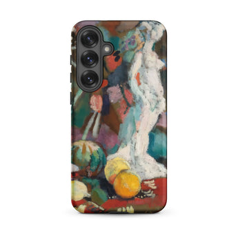 Still Life with Plaster Figure - Henri Matisse Samsung Case, Galaxy S25 Plus / Matte, Phone Case Colorful Abstract Painting Classical White