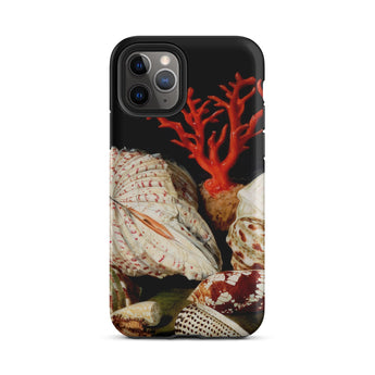 Still Life with Shells & Corals - Jacques Linard Iphone Case, 11 Pro / Matte, Seashell-themed Phone Case