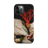 Still Life with Shells & Corals - Jacques Linard Iphone Case, 12 Pro Max / Matte, Seashell-themed Phone Case