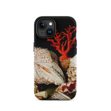 Still Life with Shells & Corals - Jacques Linard Iphone Case, 15 / Matte, Seashell-themed Phone Case