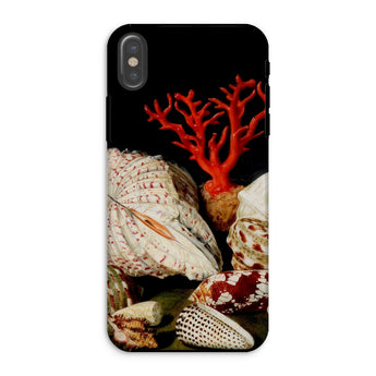 Still Life with Shells & Corals - Jacques Linard Iphone Case, Xs / Matte, Seashell-themed Phone Case