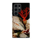 Still Life with Shells & Corals Jacques Linard Samsung Case, Galaxy S23 Ultra / Matte, Phone Case Vibrant Life Red Coral Seashells