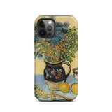 Still Life - Vincent Van Gogh Phone Case Iphone 12 Pro / Matte Phone Case Floral Life Design Vincent Gogh, Gogh Iphone Case, Vibrant World