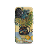 Still Life - Vincent Van Gogh Phone Case Iphone 16 / Matte Phone Case Floral Life Design Vincent Gogh, Gogh Iphone Case, Vibrant World