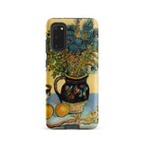 Still Life - Vincent Van Gogh Phone Case Samsung Galaxy S20 / Matte Phone Case Vibrant Textured Print Vincent Gogh’s Gogh, Gogh Iphone