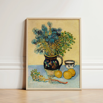 Framed Reproduction Vincent Van Gogh’s ?Still Life Flowers” Gogh, Masterful, Art
