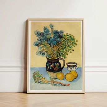 Framed Reproduction Vincent Van Gogh’s ?Still Life Flowers” Gogh, Masterful, Art