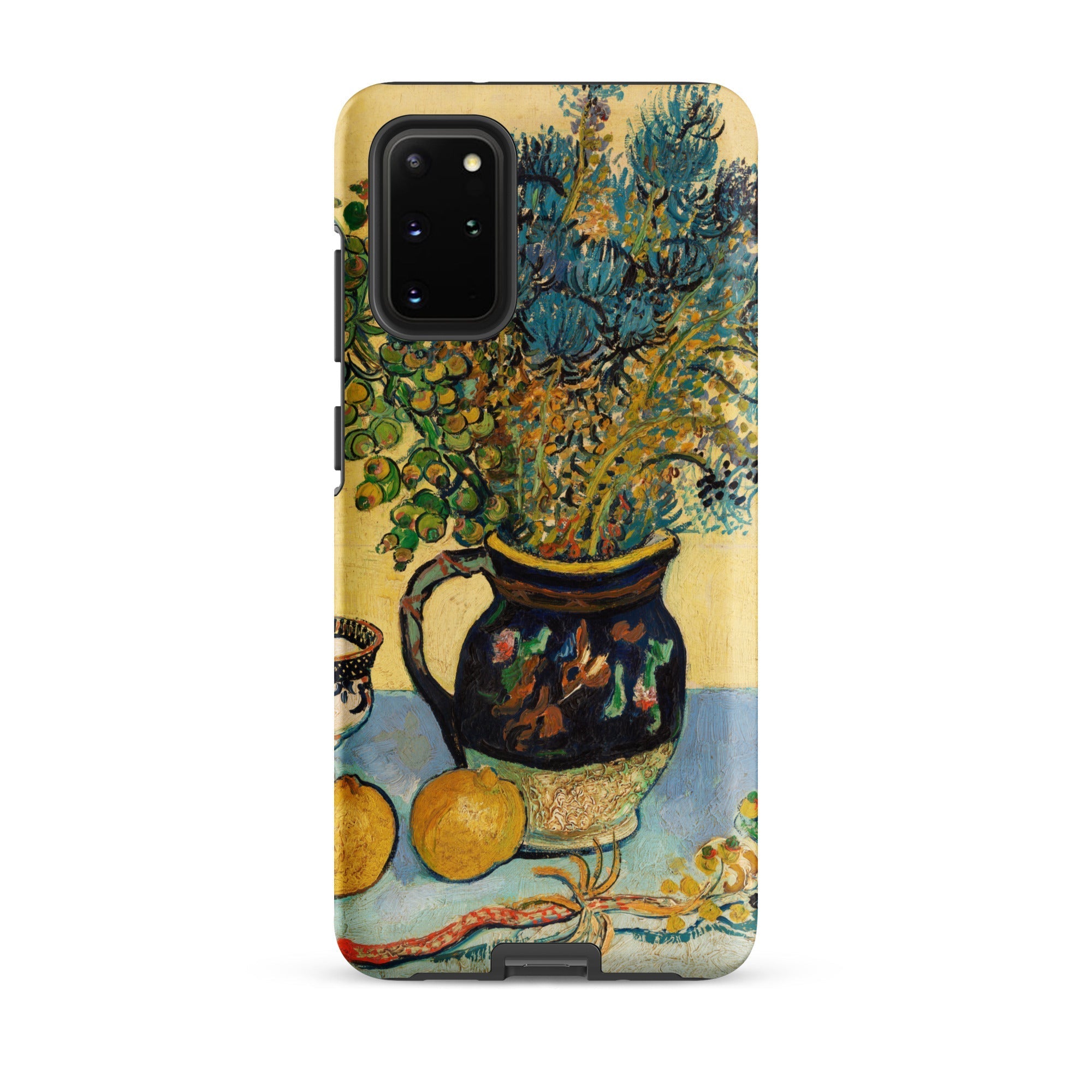Still Life Vincent Van Gogh Samsung Case, Galaxy S20 Plus / Matte, Smartphone Case Still Life Painting Vase Flowers Fruit