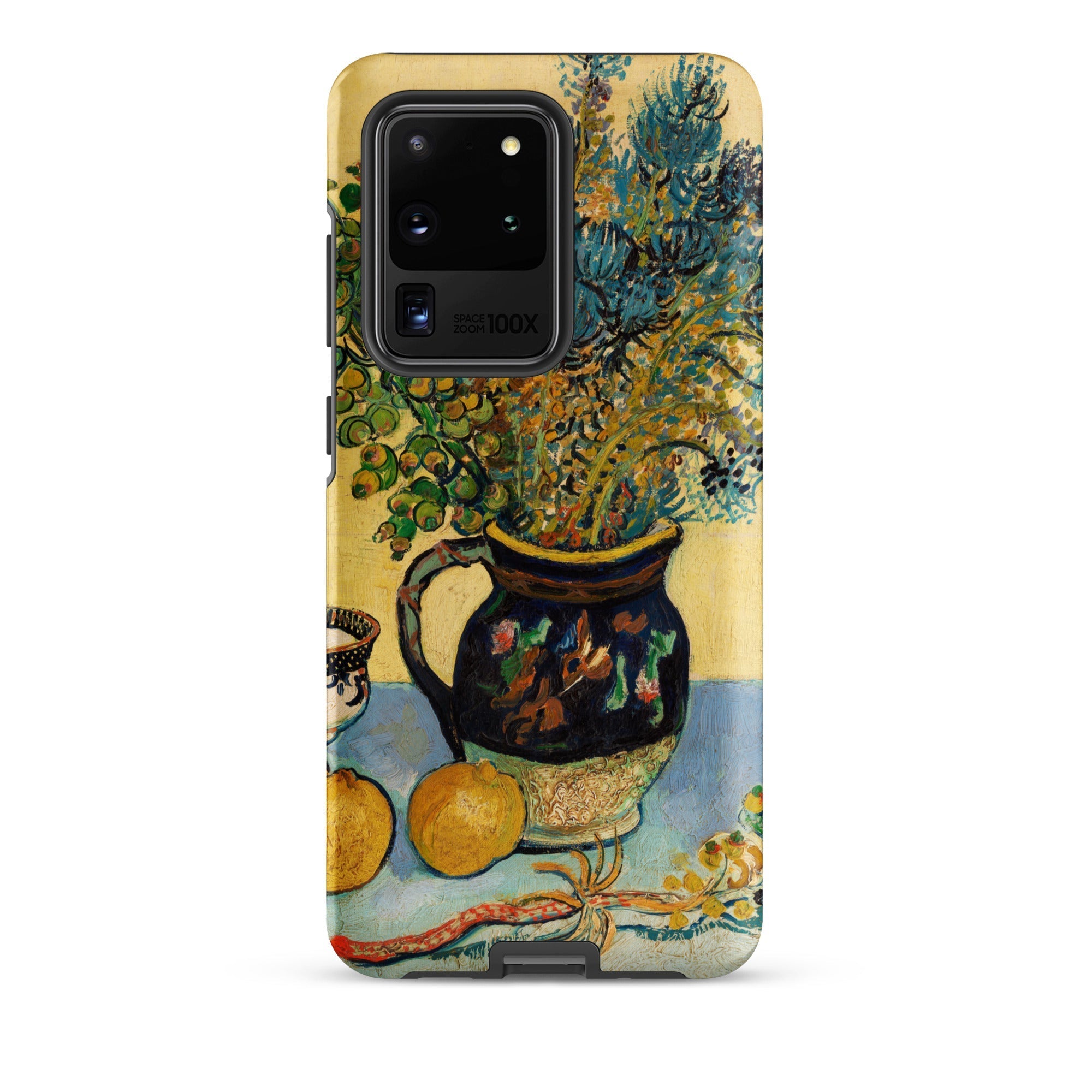 Still Life Vincent Van Gogh Samsung Case, Galaxy S20 Ultra / Matte, Smartphone Case Still Life Painting Vase Flowers Fruit