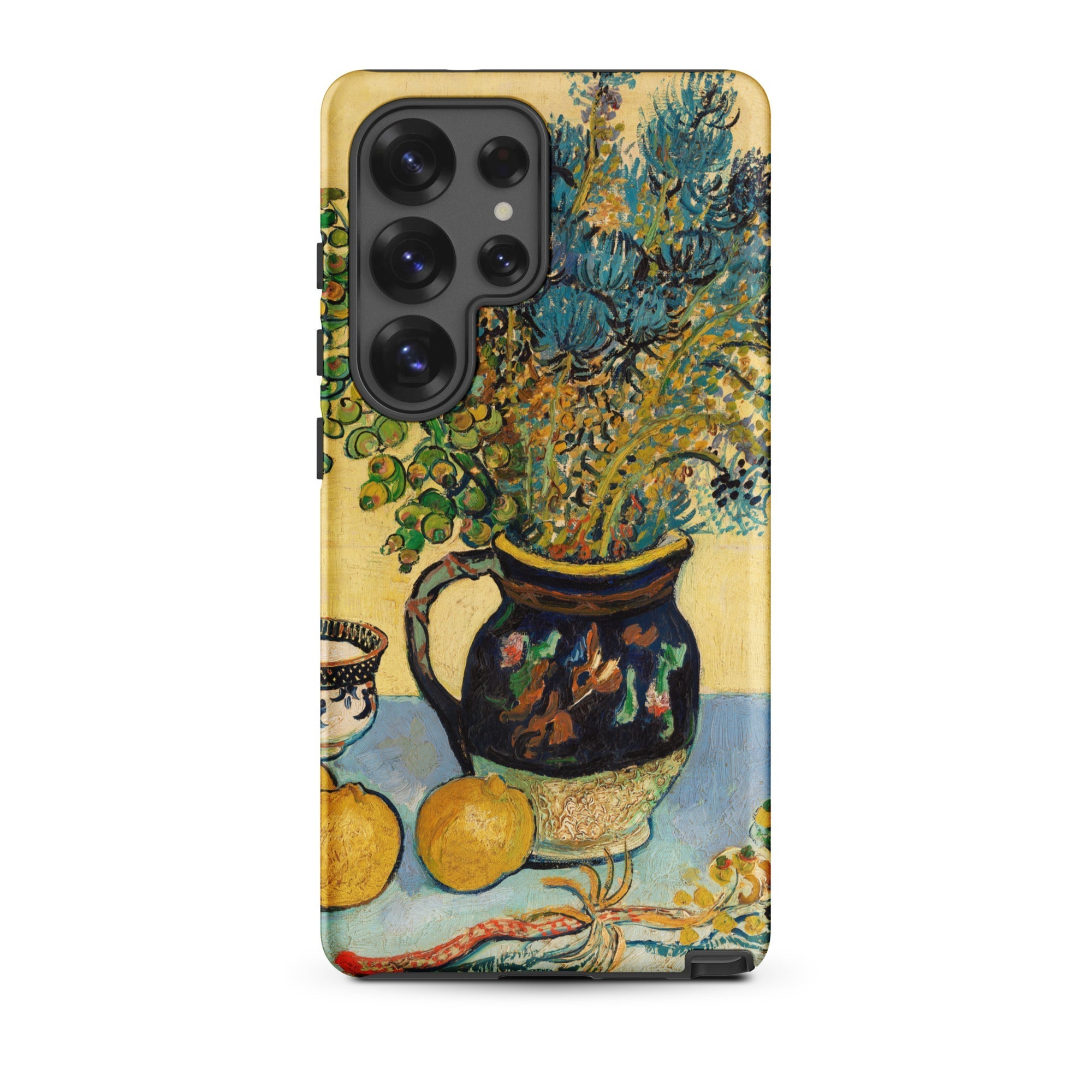 Still Life Vincent Van Gogh Samsung Case, Galaxy S25 Ultra / Matte, Smartphone Case Gogh Style Life Painting