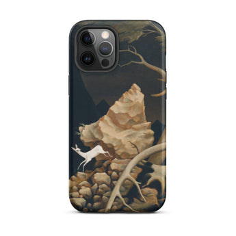 Storm - Franz Sedlacek Iphone Case, 12 Pro Max / Matte, Phone Case Deer Mountain Scene