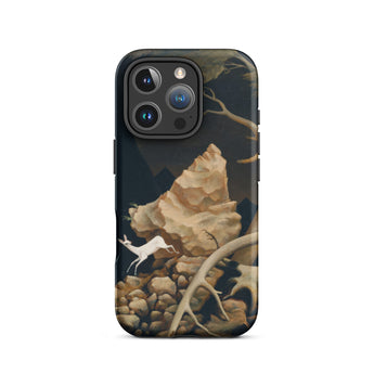 Storm - Franz Sedlacek Iphone Case 16 Pro / Matte Deer-themed Phone Case Franz Sedlacek, Glacial Stag, Sedlacek Iphone