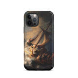 Sturm auf dem See Genezareth - Rembrandt Iphone Hülle, 12 Pro / Matt, Handyhüllen, Toby Leon