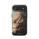 Storm on the Sea of Galilee - Rembrandt Phone Case Iphone 17 Air / Gloss Black Phone Case Dramatic Maritime Painting Sailors Rough Galilee