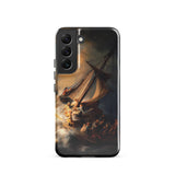 Storm on the Sea of Galilee - Rembrandt Phone Case Samsung Galaxy S22 / Gloss Black Phone Case Dramatic Oil-painted Scene Sailors