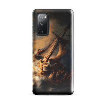 Storm on the Sea of Galilee - Rembrandt Phone Case Samsung Galaxy S20 Fe / Gloss Black Phone Case Dramatic Oil-painted Scene Ship Stormy