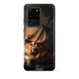 Storm on the Sea of Galilee - Rembrandt Phone Case Samsung Galaxy S20 Ultra / Matte Black Phone Case Dramatic Painting Sailboat Turbulent