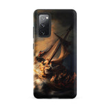 Storm on the Sea of Galilee - Rembrandt Phone Case Samsung Galaxy S20 Fe / Matte Black Phone Case Dramatic Painting Sailors Storm-tossed