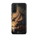 Storm on the Sea of Galilee - Rembrandt Phone Case, Samsung Galaxy S21 Plus / Matte, Mobile Cases, Toby Leon