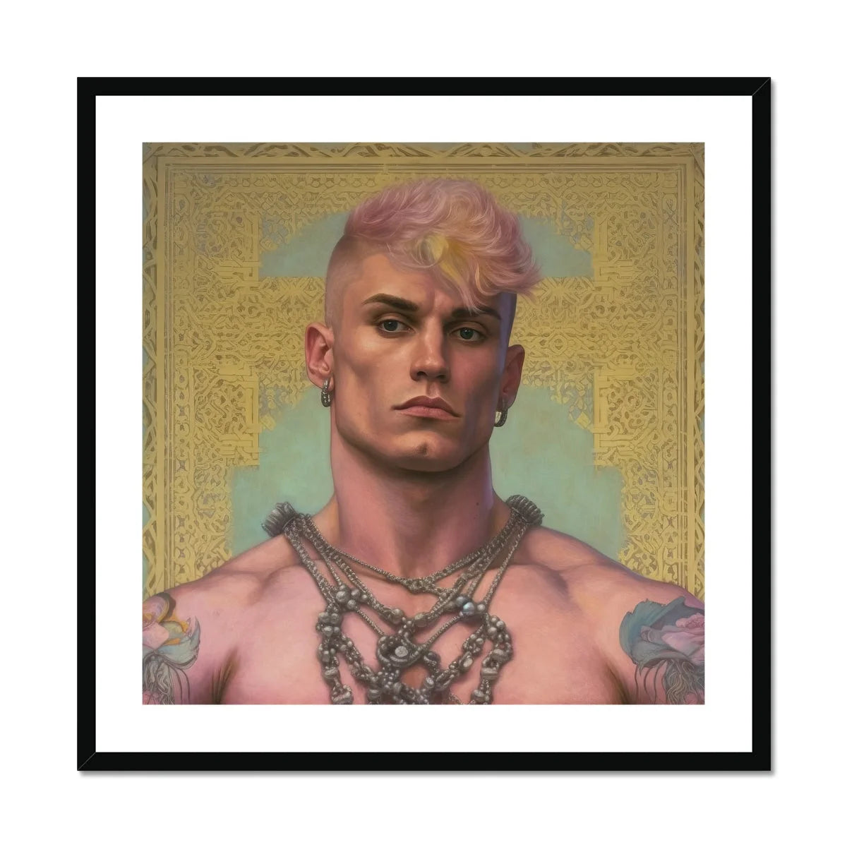 Strapping Young Lad - Queercore Gay Thug Art Print