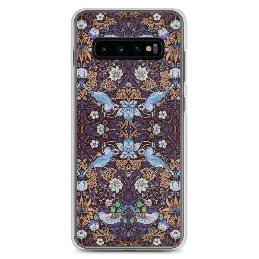 Strawberry Thief 2 + Too Samsung Case - Samsung Galaxy S10 + - Mobile Phone Cases - Aesthetic Art