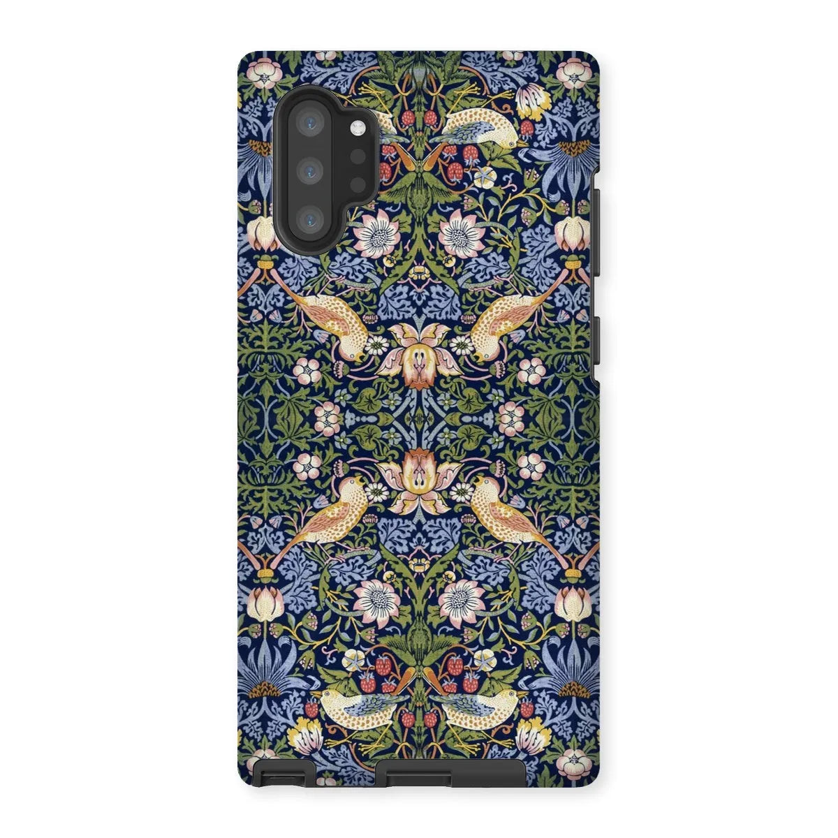 Strawberry Thief - Arts & Crafts Phone Case - William Morris - Samsung Galaxy Note 10p / Matte - Mobile Phone Cases