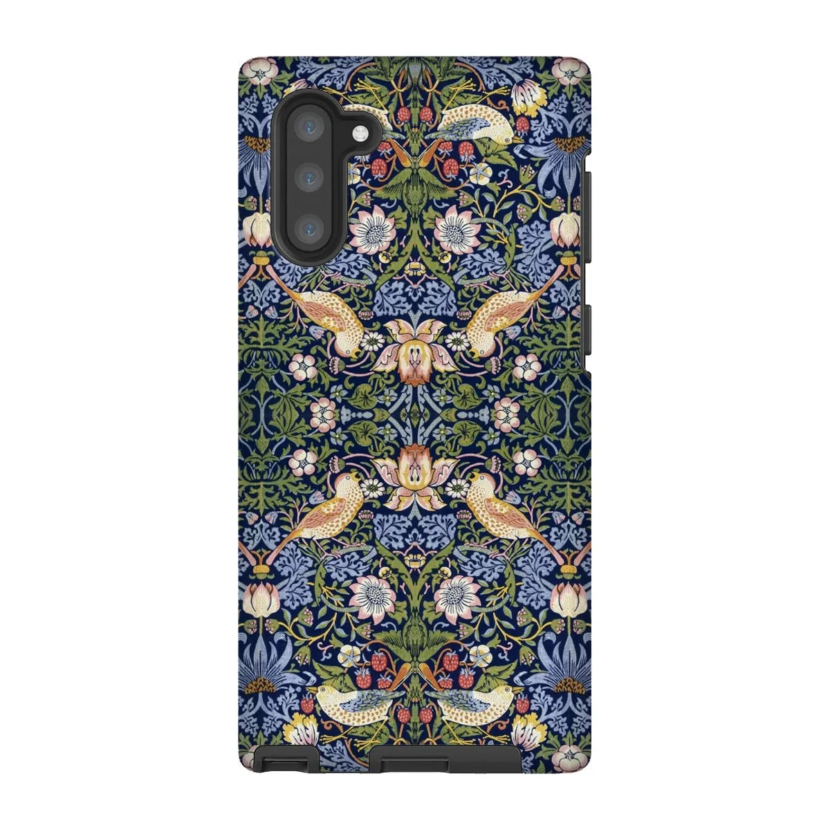 Strawberry Thief - Arts & Crafts Phone Case - William Morris - Samsung Galaxy Note 10 / Matte - Mobile Phone Cases