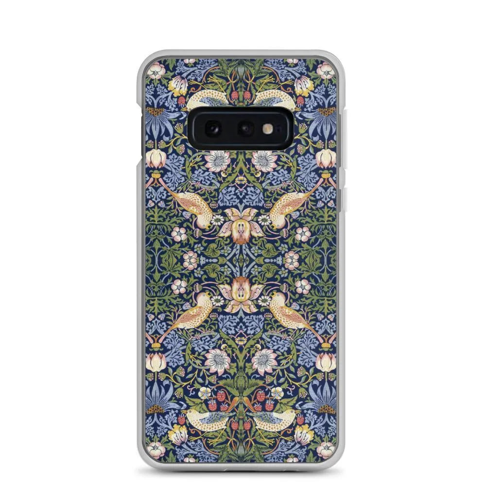 Strawberry Thief Samsung Case - Samsung Galaxy S10e - Mobile Phone Cases - Aesthetic Art