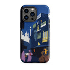 Street by Moonlight India Travel Poster Iphone Case, 14 Pro Max / Matte, Phone Case Street Scene