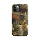 Street Scene in India Edwin Lord Weeks Iphone Case, 11 Pro / Matte, Artistic Phone Case