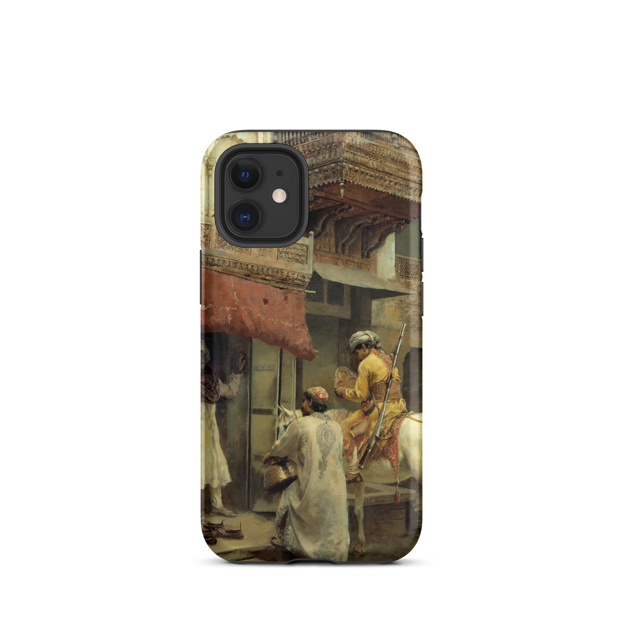 Street Scene in India Edwin Lord Weeks Iphone Case, 12 Mini / Matte, Phone Case Painting