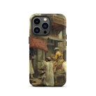Street Scene in India Edwin Lord Weeks Iphone Case, 13 Pro / Matte, Phone Case Painting