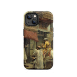 Street Scene in India - Edwin Lord Weeks Iphone Case, 14 / Matte, Iphone Case Painting