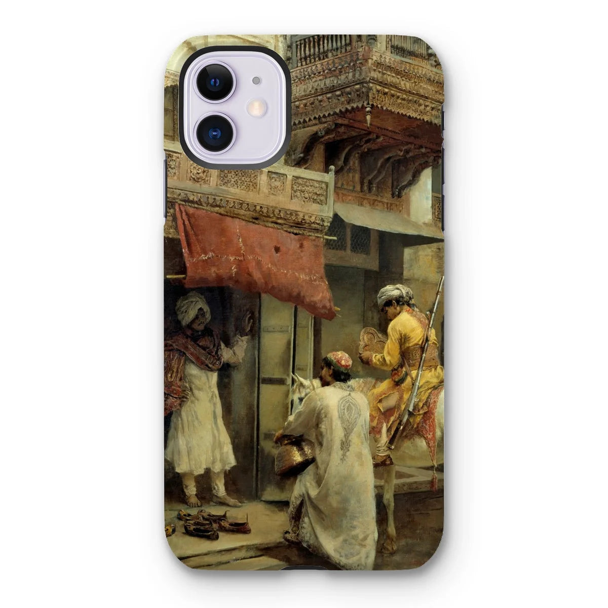 Street Scene in India - Edwin Lord Weeks Iphone Case - 11 / Matte