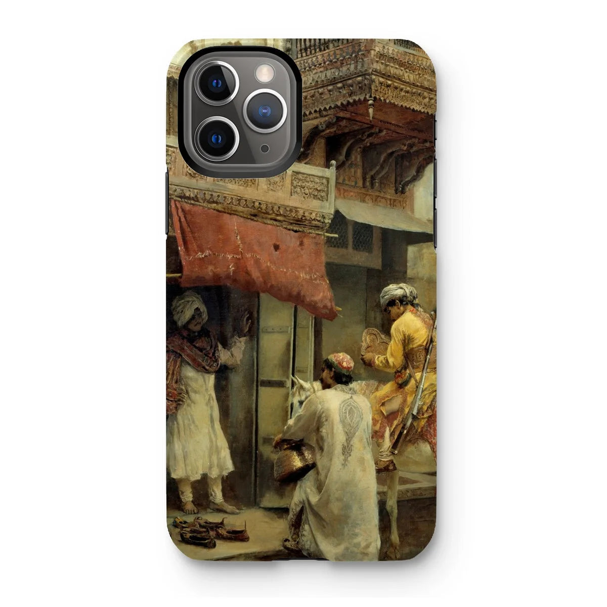 Street Scene in India - Edwin Lord Weeks Iphone Case - 11 Pro / Matte