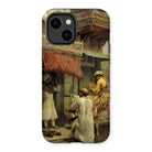 Street Scene in India - Edwin Lord Weeks Iphone Case - 14 Plus / Matte