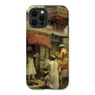 Street Scene in India - Edwin Lord Weeks Iphone Case - 13 Pro Max / Matte