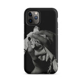 Stretch Corset - 1930s Fashion Photography Iphone Case, 11 Pro / Matte, Black Phone Case Monochrome Hand