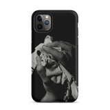 Stretch Corset - 1930s Fashion Photography Iphone Case, 11 Pro Max / Matte, Black Phone Case White