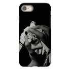 Stretch Corset - 1930s Fashion Photography Iphone Case, 8 / Matte, Black Phone Case Hands Cloth