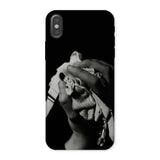Stretch Corset - 1930s Fashion Photography Iphone Case, x / Matte, Black Phone Case Monochrome Hand