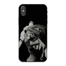 Stretch Corset - 1930s Fashion Photography Iphone Case, Xs / Matte, Black Phone Case Hand Cloth