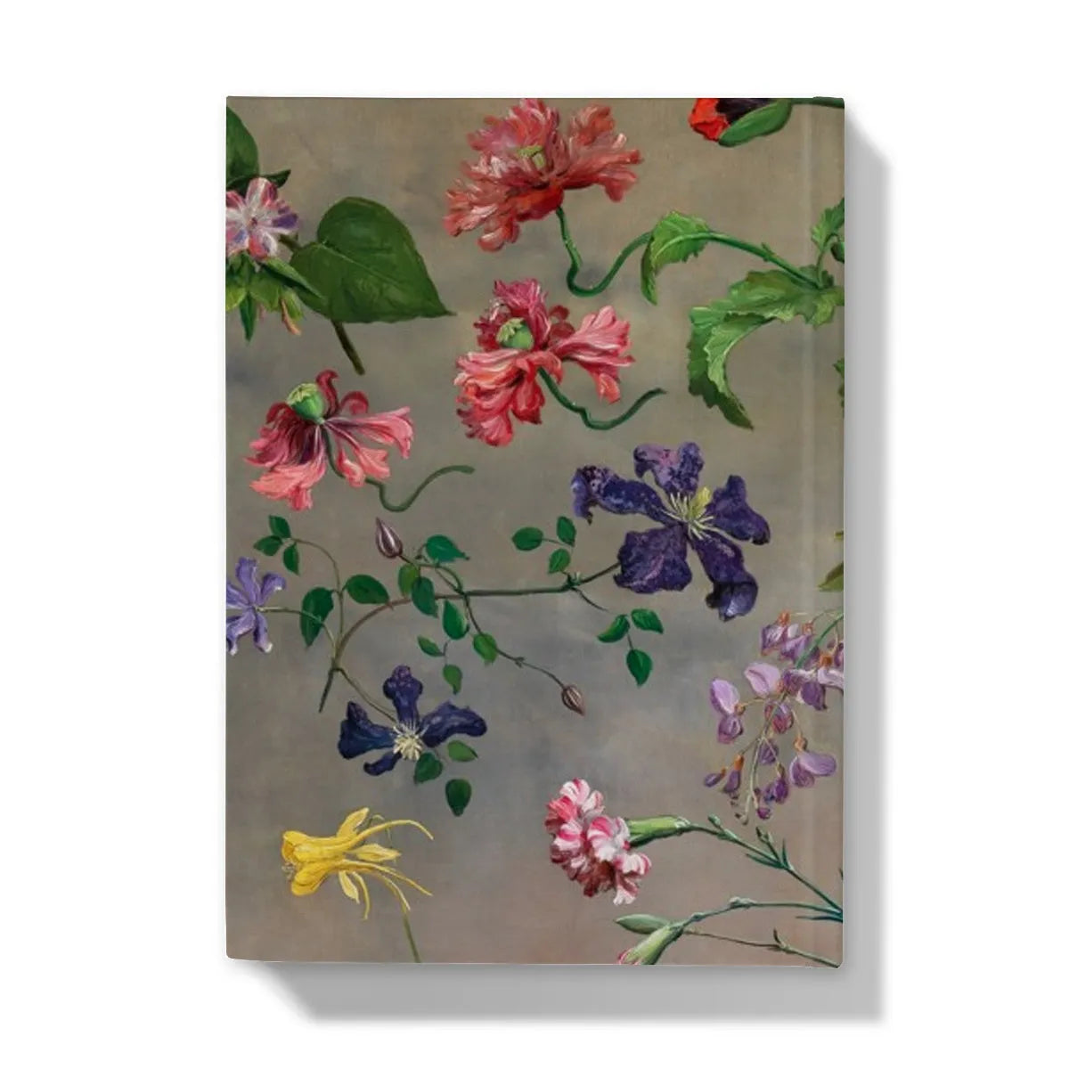 Studies Of Flowers By Jacques–laurent Agasse Hardback Journal - Notebooks & Notepads - Aesthetic Art
